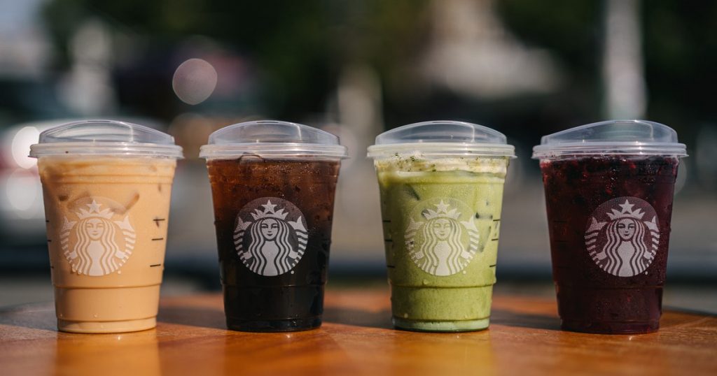Starbucks greenwashing with straw free lid that produces more plastic